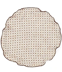 Edward Armah Floral Reversible Sillk Pocket Circle