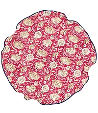 Edward Armah Flower Halo Dot Silk Pocket Square