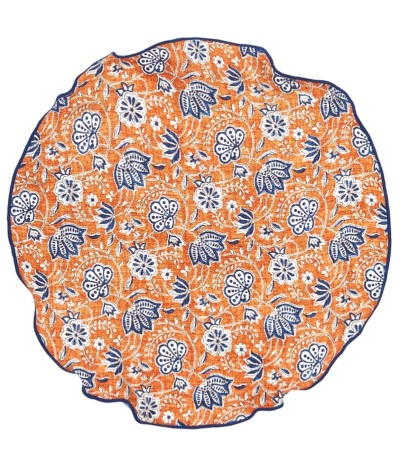 Edward Armah Flower Halo Dot Silk Pocket Square