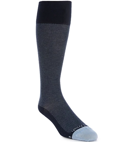 Edward Armah Over-The-Calf Solid Dress Socks