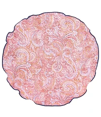 Edward Armah Paisley Floral Silk Pocket Square