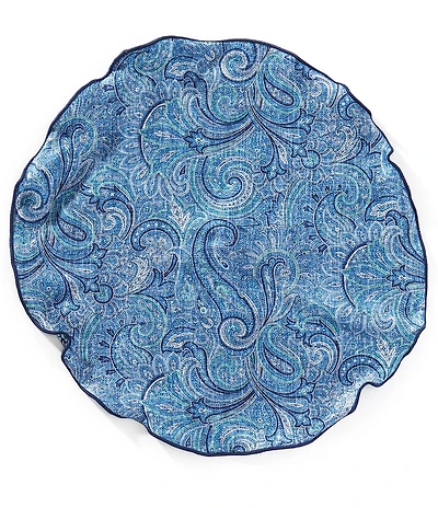Edward Armah Paisley Floral Silk Pocket Square