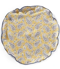 Edward Armah Reversible Pine/Dot Pocket Square