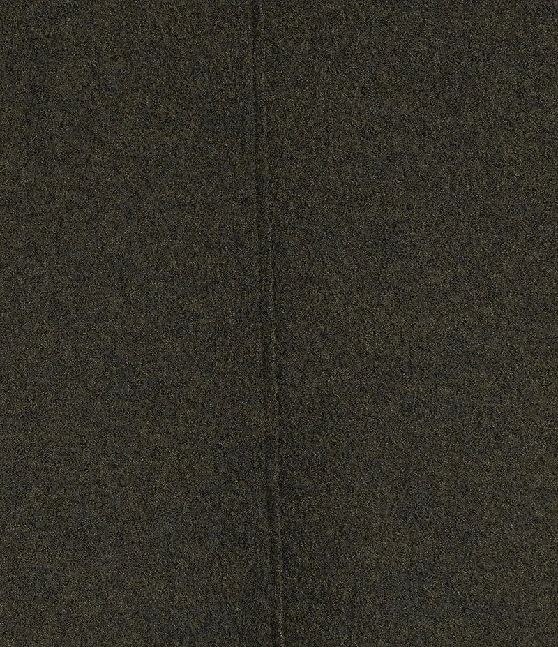 Eileen Fisher Boiled Wool High Collar Long Sleeve Open Front Jacket