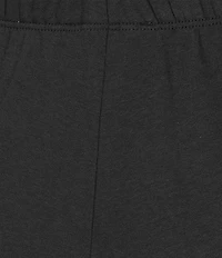 Eileen Fisher Brushed Terry Elastic Waist Straight Side Vent Pants