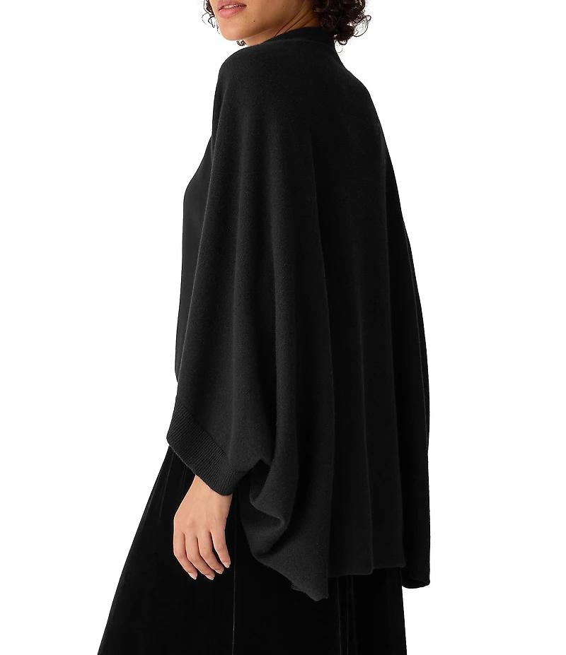 Eileen Fisher Cashmere Knit Long Sleeve Shrug