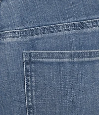 Eileen Fisher Cotton Stretch Denim Mid-Rise Ankle Kick Flare Jeans