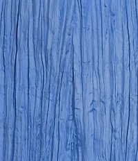 Eileen Fisher Crushed Silk Pull-On A-Line Midi Skirt