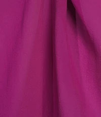 Eileen Fisher Fine Sheer Silk Georgette Open Front Long Sleeve Jacket