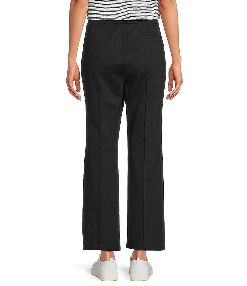 Eileen Fisher Flex Ponte High-Waisted Kick Flare Ankle Pants