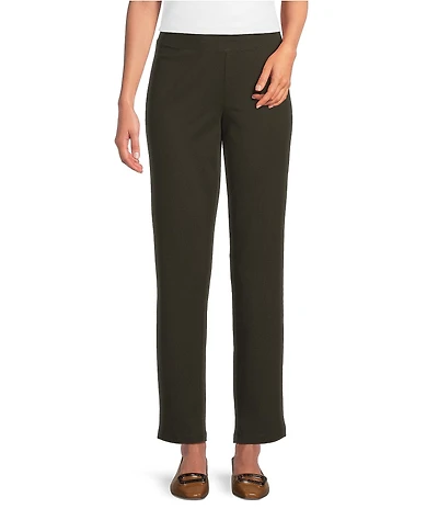 Eileen Fisher Flex Ponte Slim Ankle Pants