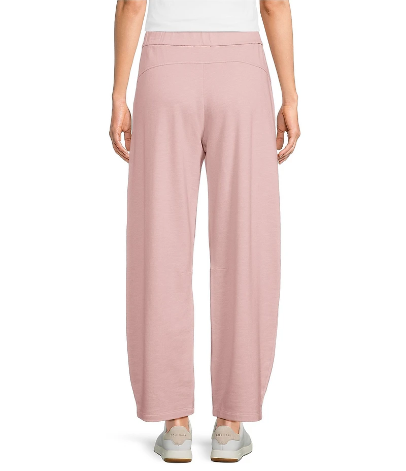 Eileen Fisher Garment Dyed Terry Pull-On Ankle Pant