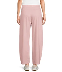 Eileen Fisher Garment Dyed Terry Pull-On Ankle Pant