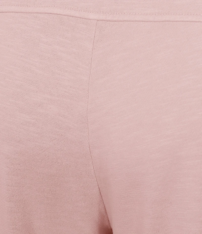 Eileen Fisher Garment Dyed Terry Pull-On Ankle Pant
