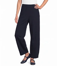 Eileen Fisher Garment Dyed Terry Pull-On Ankle Pant