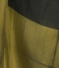 Eileen Fisher Hand Died Plaid Silk Scarf