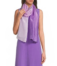 Eileen Fisher Hand Dyed Silk Scarf