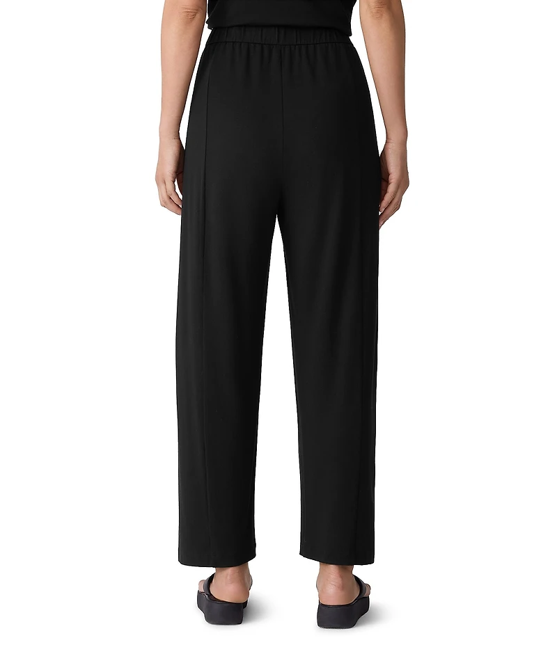 Eileen Fisher Jersey Knit Straight Ankle Pants