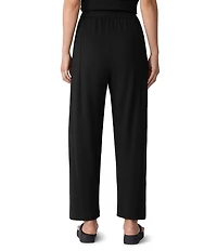 Eileen Fisher Jersey Knit Straight Ankle Pants