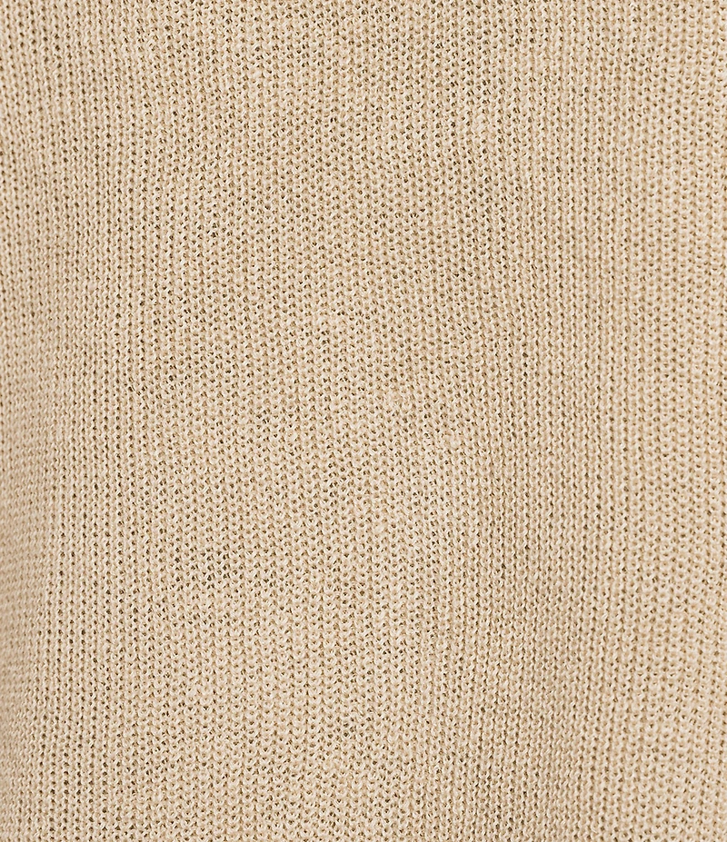 Eileen Fisher Knit V-Neck Long Sleeve Button Front Cardigan
