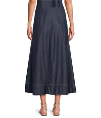Eileen Fisher Lightweight Denim Full Skirt