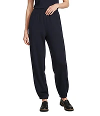 Eileen Fisher Lightweight Ponte Pull-On Ankle Lantern Jogger Pants
