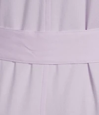 Eileen Fisher Organic Cotton Long Sleeve Shawl Collar Long Knit Robe