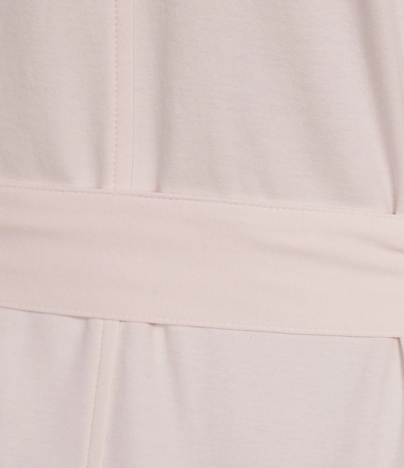 Eileen Fisher Organic Cotton Long Sleeve Shawl Collar Long Knit Robe