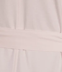 Eileen Fisher Organic Cotton Long Sleeve Shawl Collar Long Knit Robe