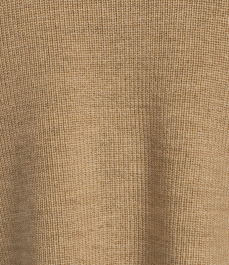 Eileen Fisher Merino Wool Knit Round Neck Long Sleeve Sweater