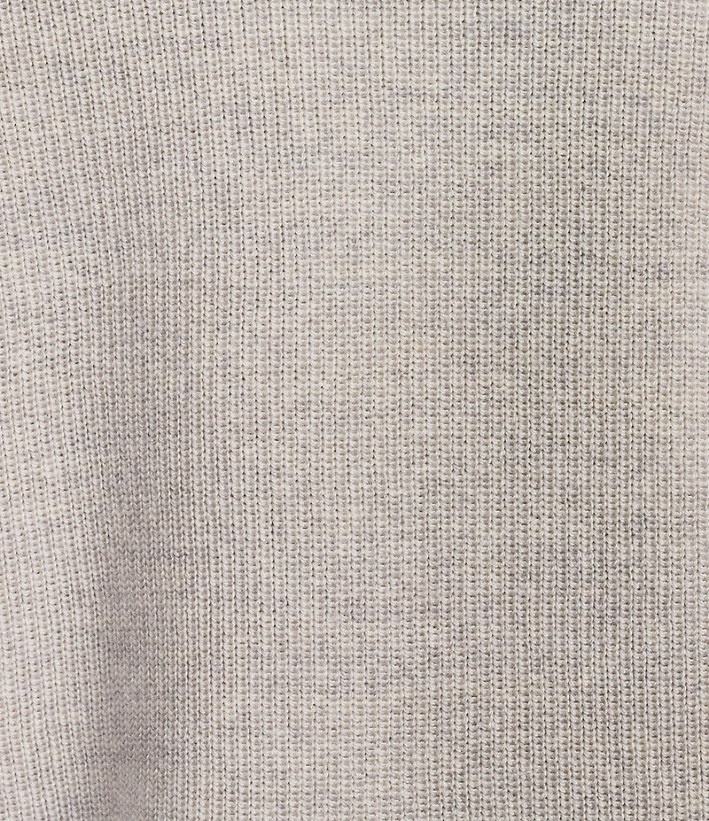 Eileen Fisher Merino Wool Knit Round Neck Long Sleeve Sweater