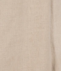 Eileen Fisher Oragnic Linen V-Neck Long Sleeve Wrap Cut-Away Jacket