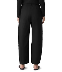 Eileen Fisher Organic Cotton Ankle Barrel Pants