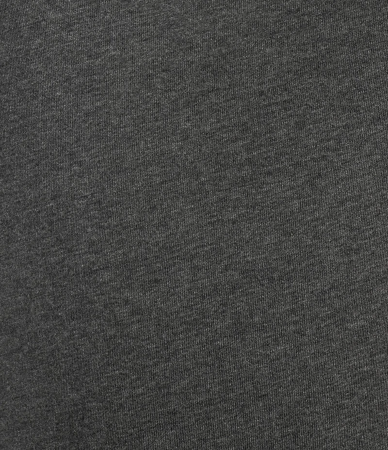 Eileen Fisher Organic Cotton Blend Melange Sheer Knit Round Neck Long Sleeve Top