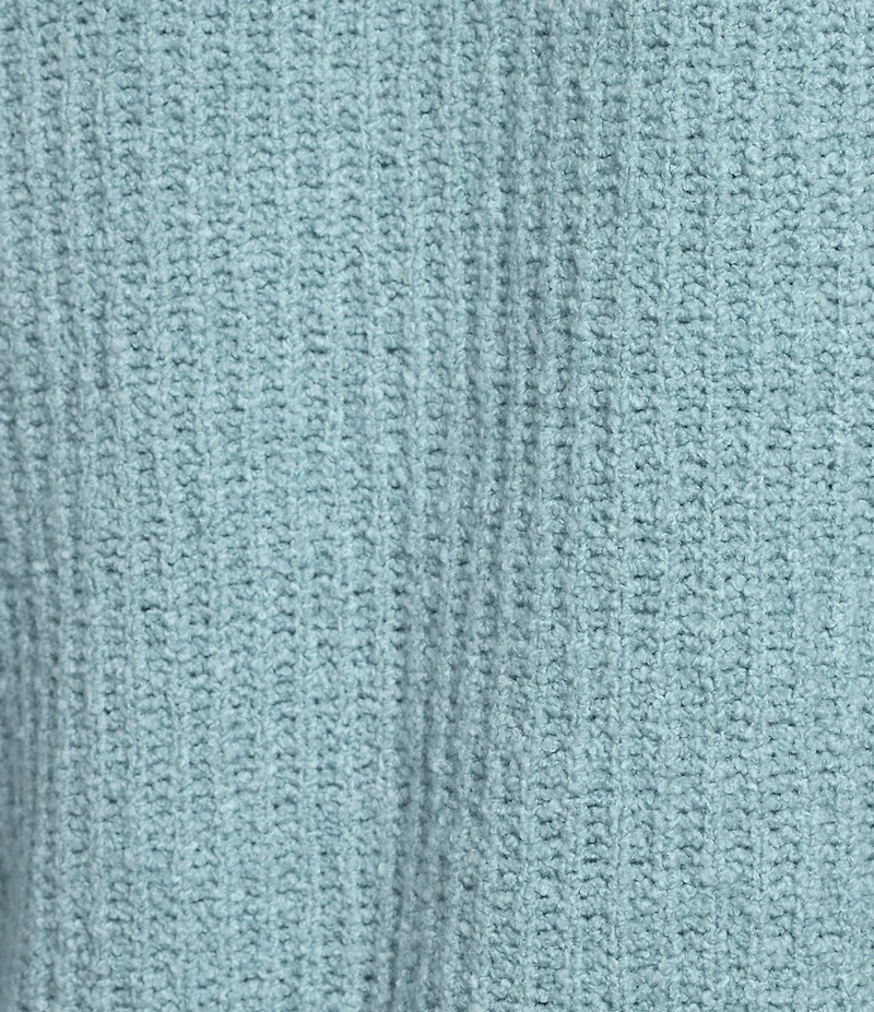 Eileen Fisher Organic Cotton Blend Ribbed Knit V-Neck Long Sleeve Wrap Cardigan