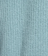 Eileen Fisher Organic Cotton Blend Ribbed Knit V-Neck Long Sleeve Wrap Cardigan