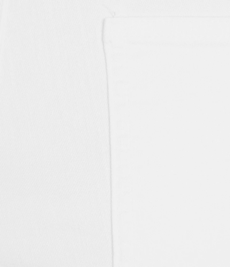 Eileen Fisher Organic Cotton Blend Stretch Denim Straight Ankle Jeans