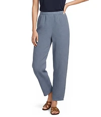 Eileen Fisher Organic Cotton Double Weave Lantern Ankle Pants