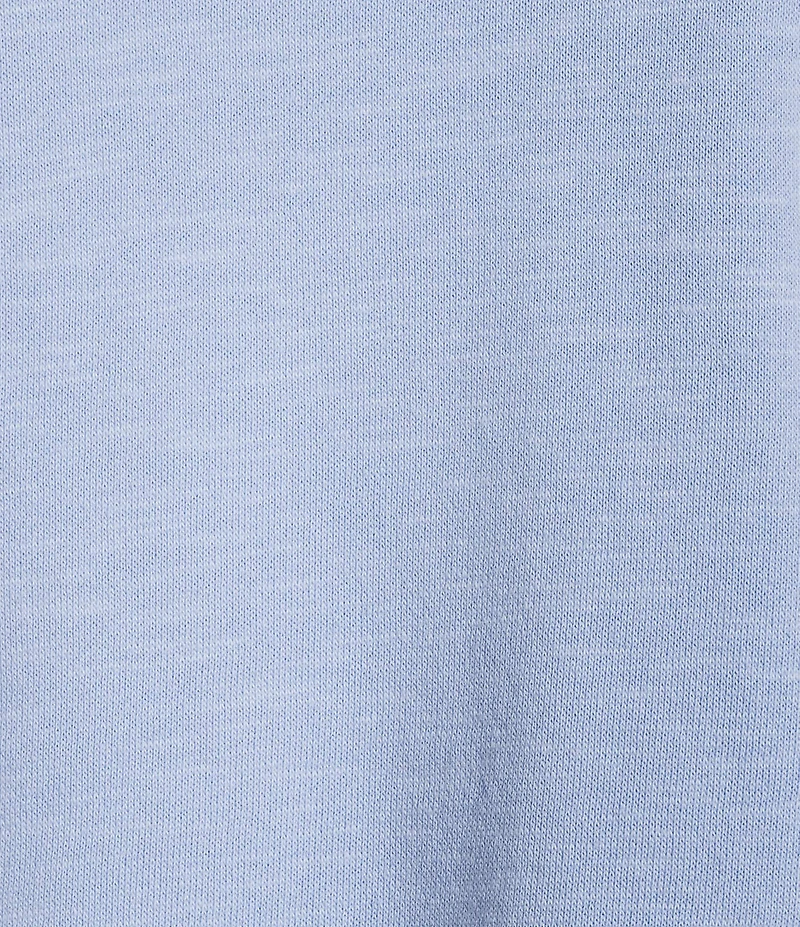 Eileen Fisher Organic Cotton Garment Dyed Terry Crew Neck Long Sleeve Shirt