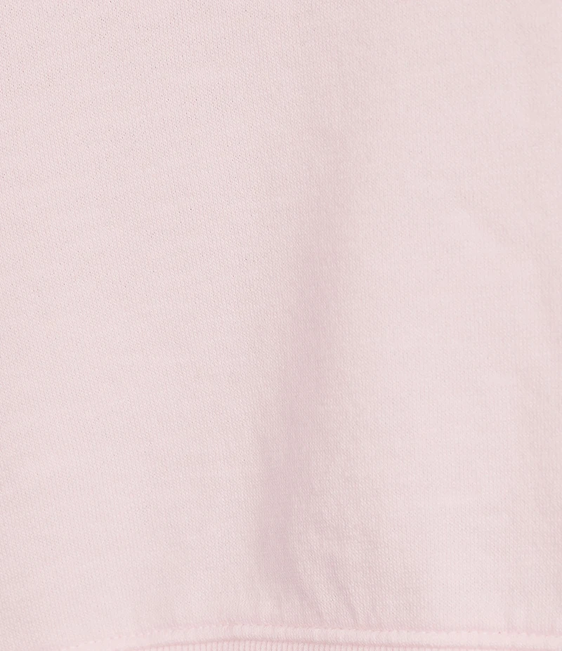 Eileen Fisher Organic Cotton Garment Dyed Terry Crew Neck Long Sleeve Shirt