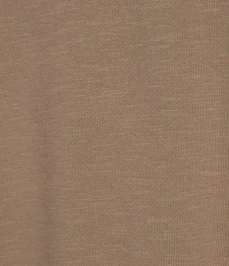 Eileen Fisher Organic Cotton Garment Dyed Terry V-Neck Sleevleess Top