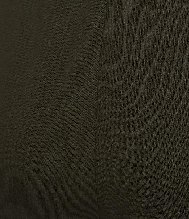 Eileen Fisher Organic Cotton Garment Dyed Terry Wide Leg Ankle Pants