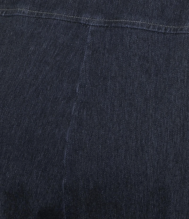 Eileen Fisher Organic Cotton Indigo Knit Pull-On Ankle Pants