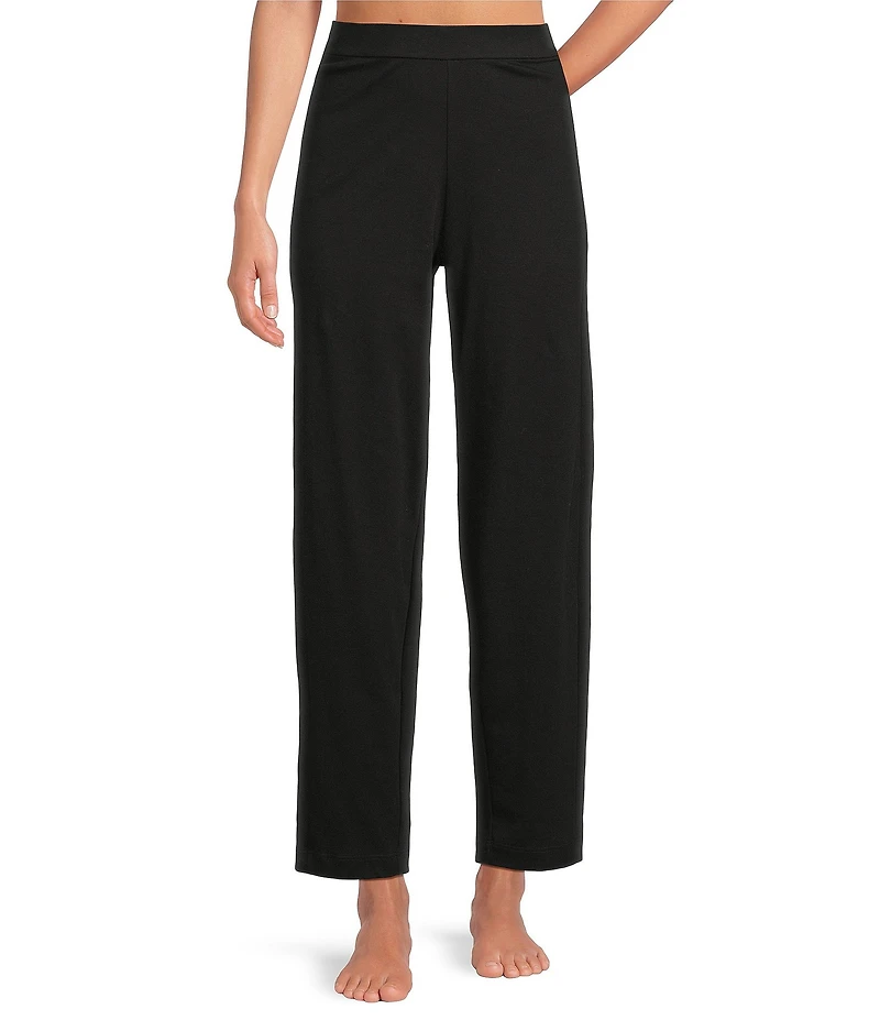 Eileen Fisher Organic Cotton Interlock Knit Coordinating Lantern Sleep Pants