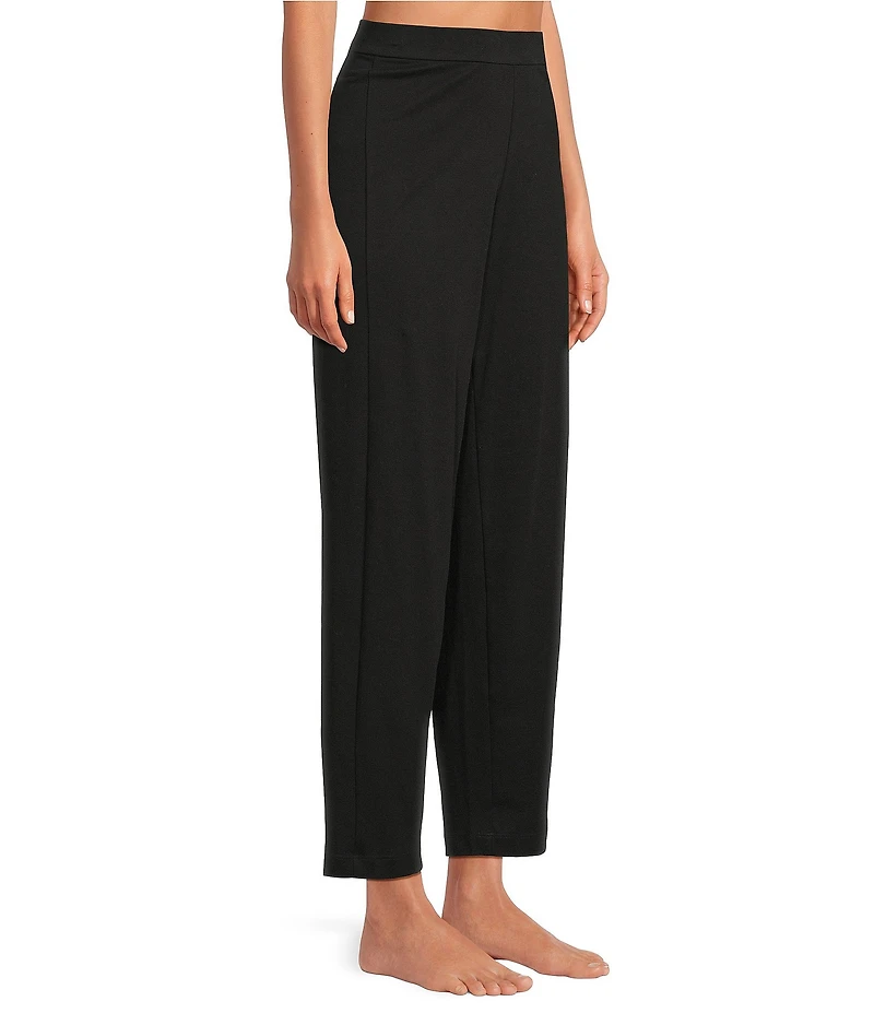 Eileen Fisher Organic Cotton Interlock Knit Coordinating Lantern Sleep Pants