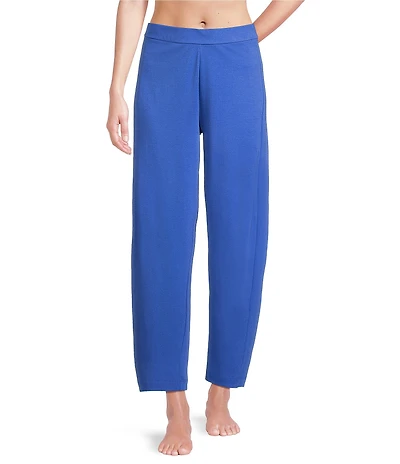Eileen Fisher Organic Cotton Interlock Knit Coordinating Lantern Sleep Pants