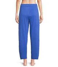 Eileen Fisher Organic Cotton Interlock Knit Coordinating Lantern Sleep Pants