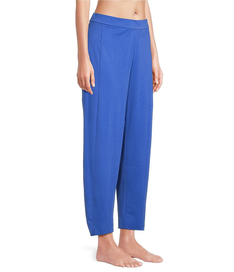 Eileen Fisher Organic Cotton Interlock Knit Coordinating Lantern Sleep Pants