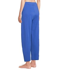 Eileen Fisher Organic Cotton Interlock Knit Coordinating Lantern Sleep Pants