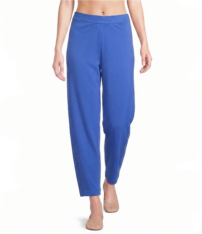 Eileen Fisher Organic Cotton Interlock Knit Coordinating Lantern Sleep Pants